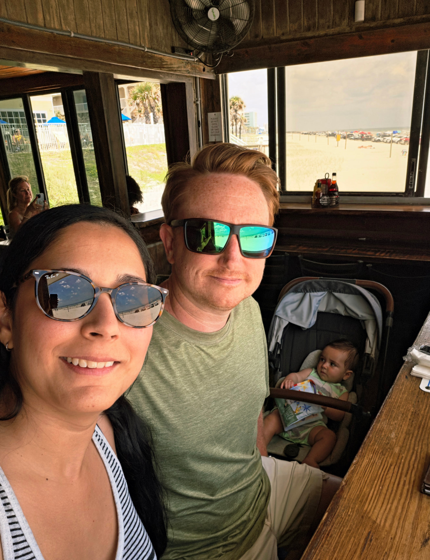 Tyler Trimnal with his family